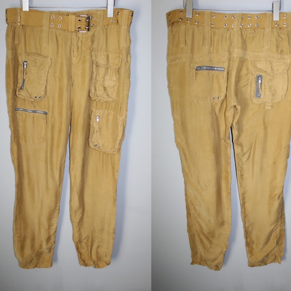 Johnny Was Pete & Greta Poplin Cargo Pants HW7227 - Picture 2 of 8
